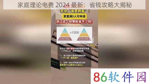 家庭理论电费 2024 最新：省钱攻略大揭秘