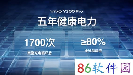 vivo Y300 Pro发布：搭载6500mAh蓝海电池，售价1799元起